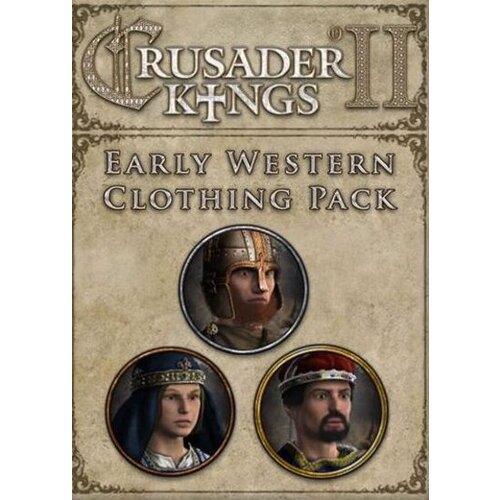 Steam Crusader Kings II: Early Western Clothing Pack (DLC) Key GLOBAL Cene