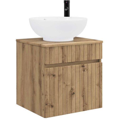 vidaXL Visoka umivalnik s police Artisan hrast 49 x 44,5 x 66,5 cm, (5000245132) Cene