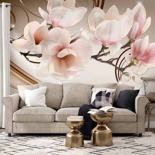  Foto tapeta - Waves of Magnolia 450x315 Cene