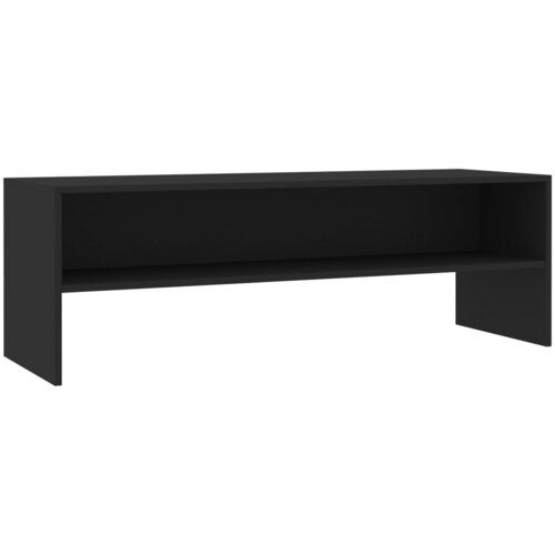 Maison Chic TV omarica - TV enota - Televizijska omarica črna 120x40x40 cm iverna plo&amp;scaron;ča, (21699269) Slike