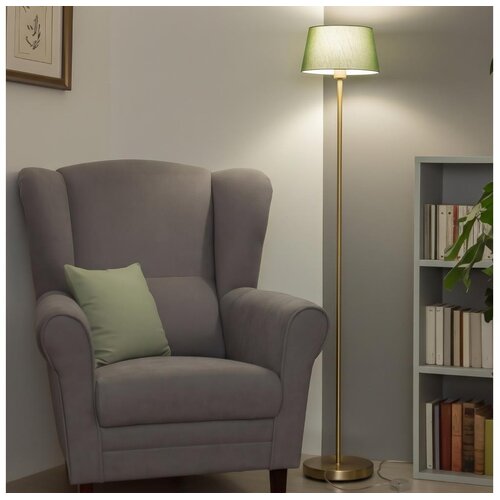 Brilagi LED stojeća lampa CERIA 1xE27/20W/230V &amp;Oslash; 25 cm zelena/zlatna Slike