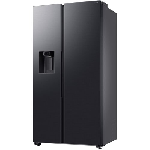 Samsung RS70F65KEFEF Stran ob strani z vodnim rezervoarjem, No Frost+, temni inox Slike