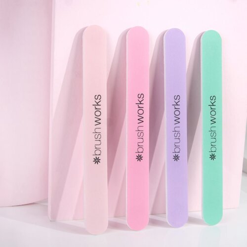 Brushworks Nail Files Pastel set ra&amp;scaron;pica (za nokte) Slike