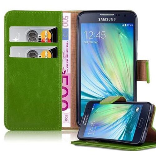 Cadorabo Case, združljiv s Samsungom v travniku Green - za&amp;scaron;čitni pokrov z magnetnim zapiranjem, stoječo funkcijo in režo za kartico, (20567004) Slike