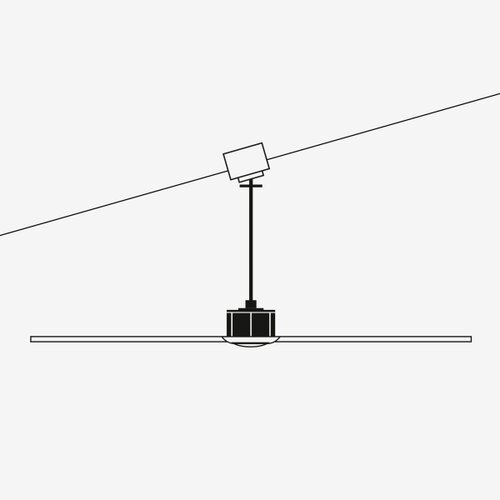 Faro 33461A - Plafonski ventilator ANDROS XL, beo, prečnik 213 cm + daljinski upravljač Slike