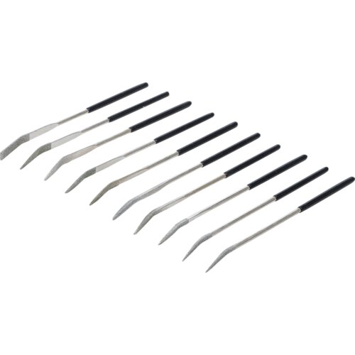 BGS set dijamantnih turpija savijenih 140 x 3 mm, 10 dijelova 1921 Cijene
