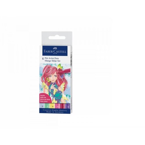 Faber-Castell Pitt Art set Manga 1/6 167155 Cene
