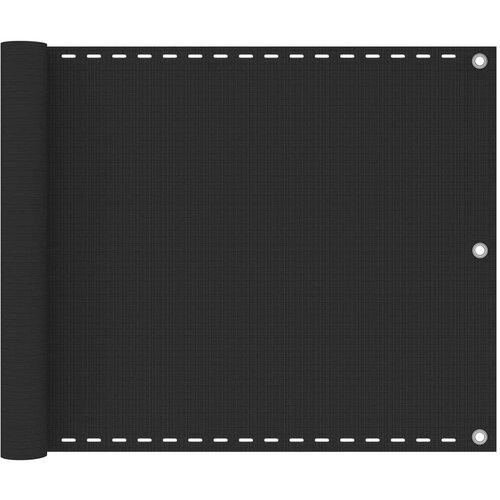 Furnova Balkonsko platno antracitno 75x300 cm HDPE, (21919340) Cene
