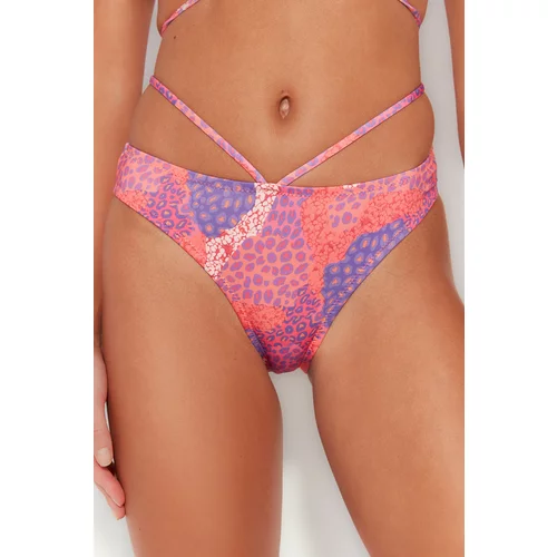 Trendyol Bikini Bottom - Multi-color - Polka dot