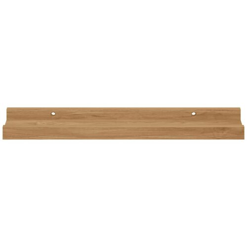  Polica na zidu 4 pcs Smeđa 40 x 9 x 3 cm Konstruirano drvo Slike