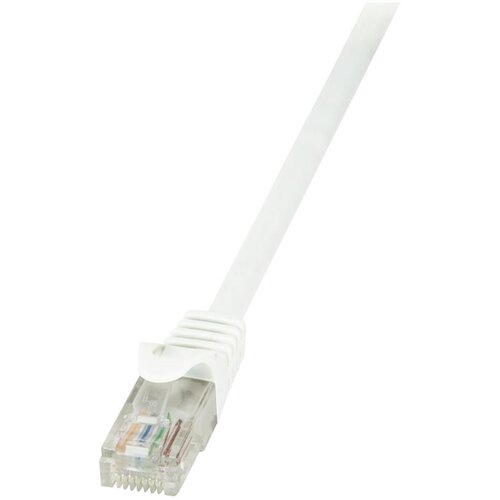 Logilink KABEL PATCH UTP Cat 6 1,50m RJ45 1Gbit - bel (CP2041U), (20505925) Cene