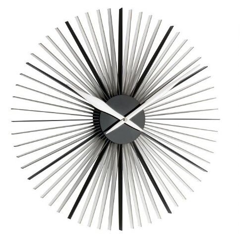 TFA 60.3023.30 Daisy bunt XXL Design Wanduhr Slike