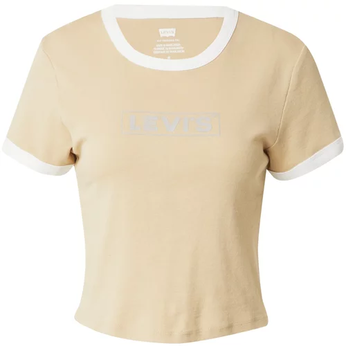 Levi's Majica pijesak / siva / bijela
