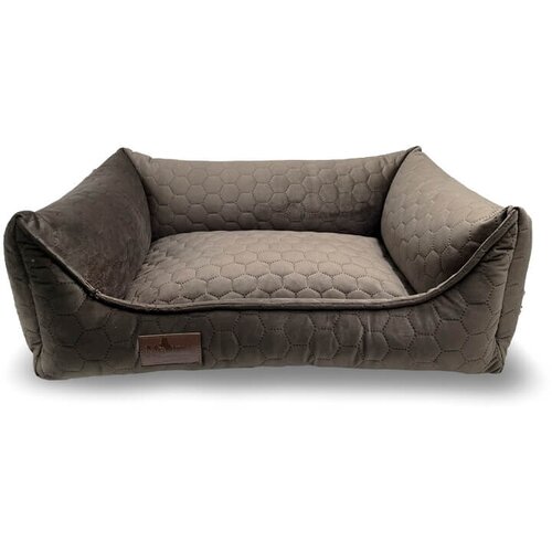 Meduza ležišče Riviera iz žameta, različne velikosti - rjava 120 x 85 cm Cene