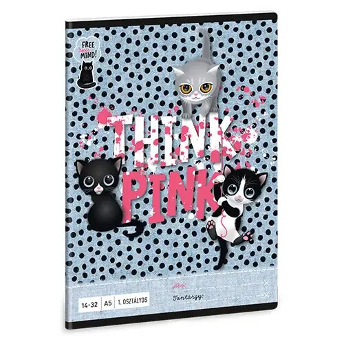 Ars Una Črtasti zvezek za 1. razred : Think-Pink A/5 14-32 Cene