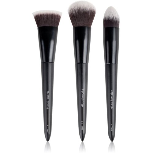 Brushworks Cream Contour and Blush Set set čopičev Slike