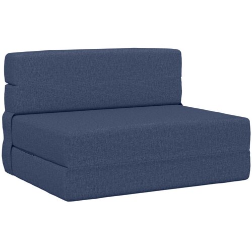  Preklopni madrac za sofu Plava 70 x 80 x 60 cm Tkanina Cijene