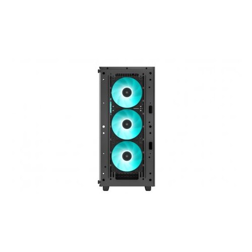 DeepCool gaming ohi&amp;scaron;je cc560 v2 atx led kaljeno steklo, črna Slike