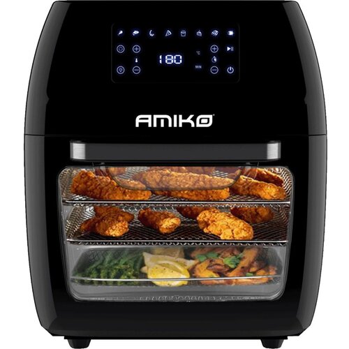  Amiko, Friteza na vrući zrak, sa grilom, 1700W, zapremina 12 l., 36639/AMIKO A80 Slike