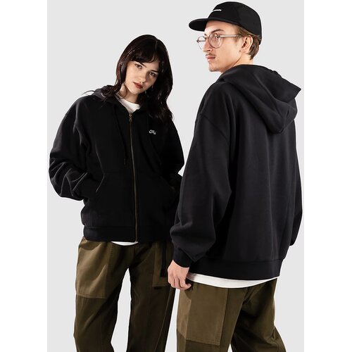 Nike SB Flc Essential Logo Jopa s kapuco black / white Slike