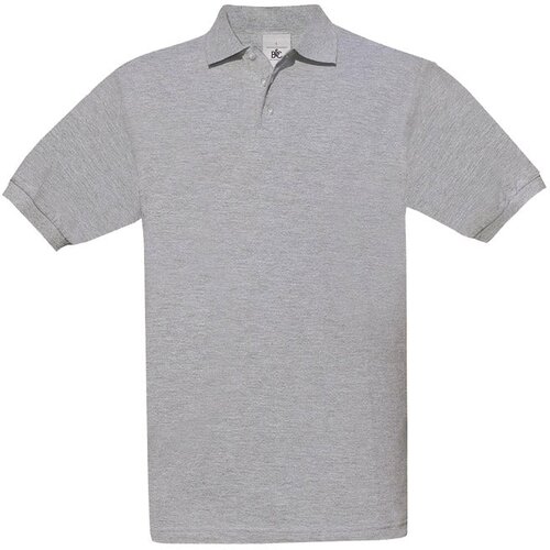  MAJICA KRATKI RUKAVI B&C SAFRAN POLO 180G SVIJETLO SIVA S Cene