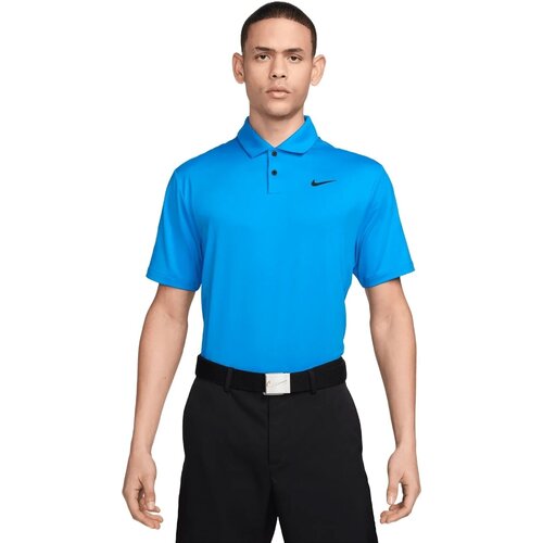 Nike Dri-Fit Tour Solid Mens Polo Light Photo Blue/Black M Slike