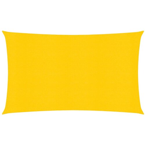 The Living Store Senčno jadro 160 g/m² rumeno 2,5x5 m HDPE - Senčno Jadro, (21630931) Cene
