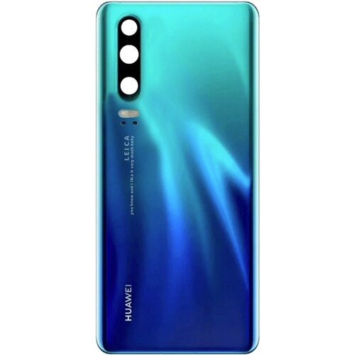 Huawei Originalni pokrov baterije P30 Aurora Blue, z za&amp;scaron;citno leco kamere, (21208420) Slike