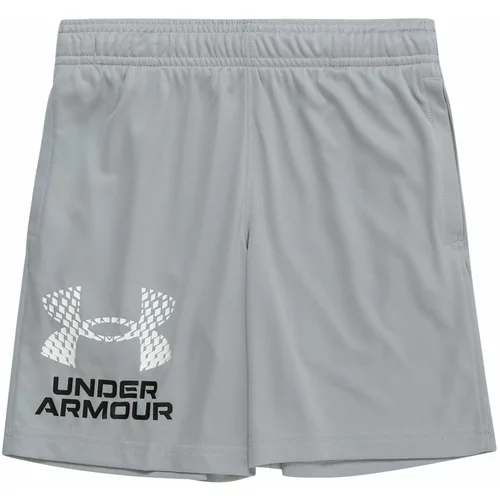 Under Armour Sportske hlače siva / crna / bijela