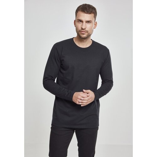 Urban Classics Plus Size Black Stretch Terry Long Sleeve Cene