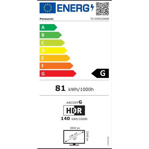 Panasonic TX-55MZ2000E oled smart tv sprejemnik Slike