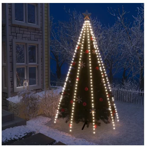  Lučke za novoletno jelko 400 LED lučk hladno bele 400 cm