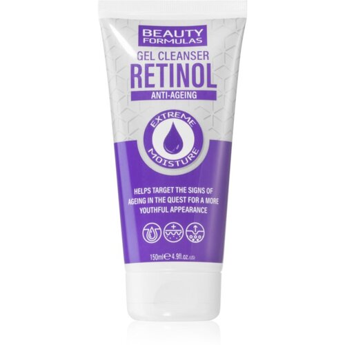 Beauty Formulas Retinol globoko čistilni gel proti gubam 150 ml Slike