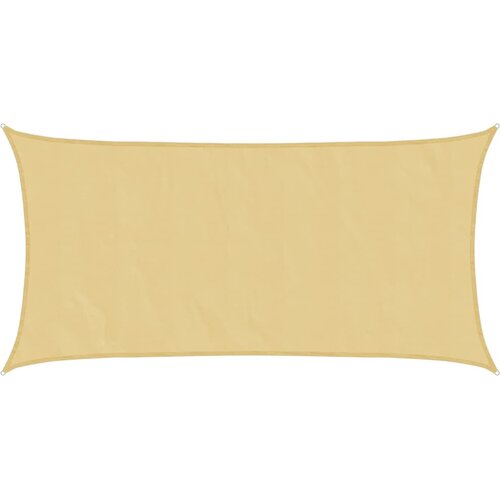  Jedro protiv sunca boje pijeska 7x4 m 100 % poliester Oxford Slike