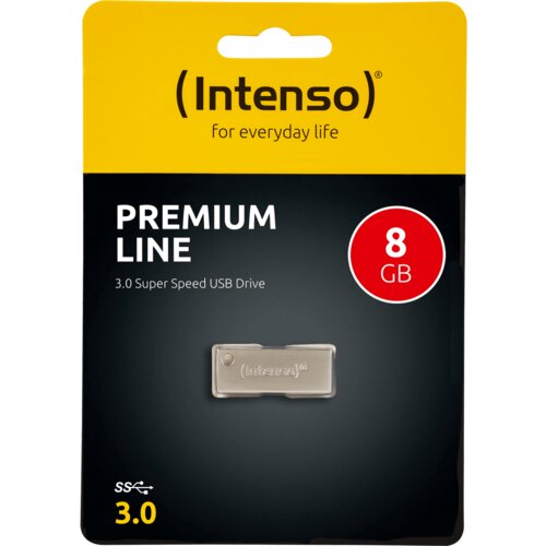  (Intenso) USB Flash 8GB Hi-Speed USB 3.0 up to 100MB/s, Premium Line – USB3.0-8GB/Premium Line Cene