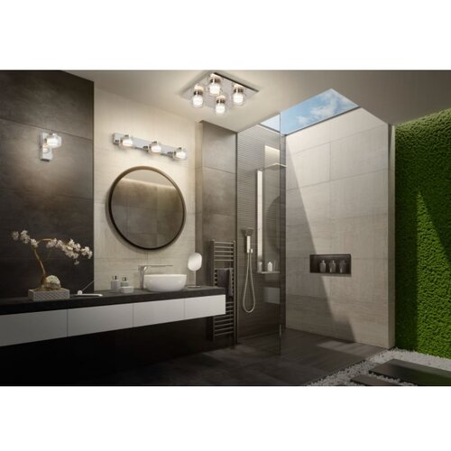 Ledvance LED zidna svetiljka za kupatilo ORBIS FLAME LED/5,5W/230V IP44 hrom Slike
