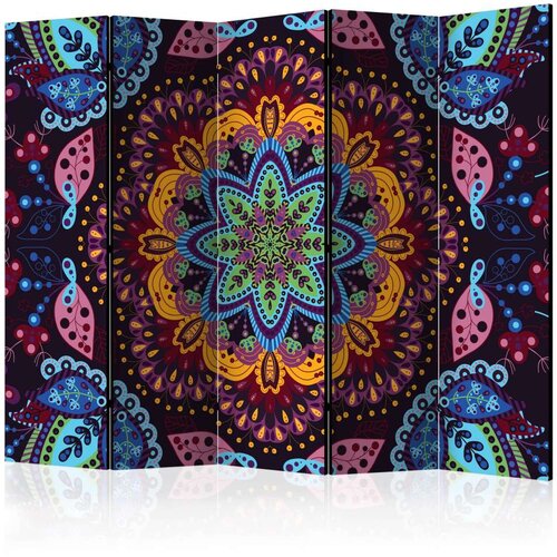  Paravan u 5 dijelova - Colourful Kaleidoscope II [Room Dividers] 225x172 Cijene