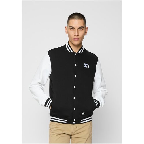 Starter Black Label Starter College Fleece Jacket Black/White Cijene