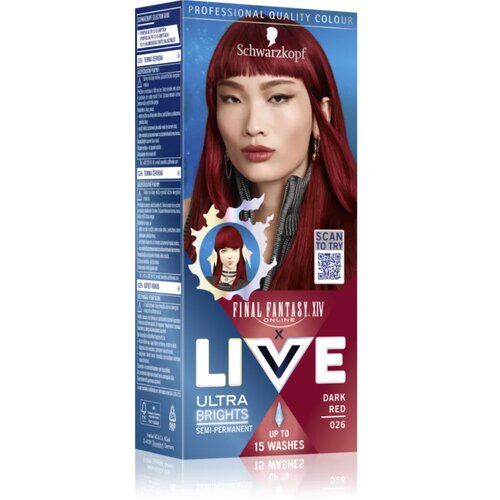 Schwarzkopf Color Ultra Bright 026 Tamno crvena boja za kosu Cene