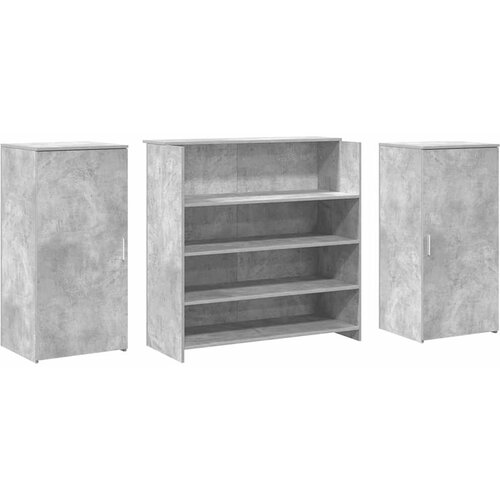  Recepcijski stol 200x50x103,5 cm konstruiranog drva Slike