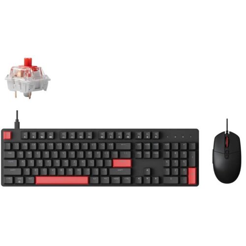 KEYCHRON Set Tastatura + Mi&scaron; X2-C1 100% - Black Cene
