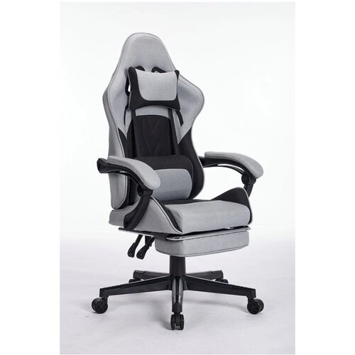 Eplaygame Gaming stolica HC-4095 BG platno/sivo crna Cene