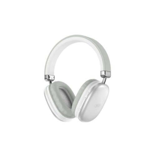 XO Bluetooth Slu&amp;scaron;alice sa mikrofonom BE45 Silver Slike