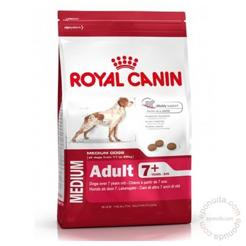 Royal Canin Size Nutrition Medium Adult 7+ Slike
