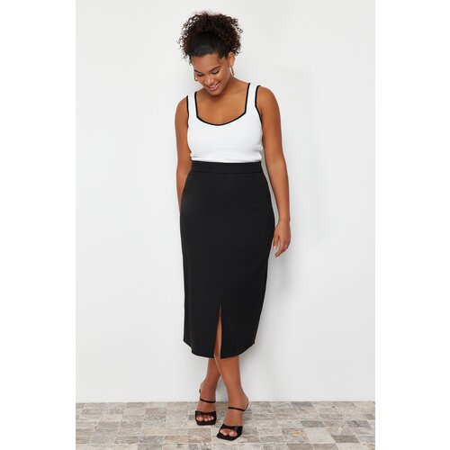 Trendyol Curve Ecru Bodycon Knitwear Blouse Cene