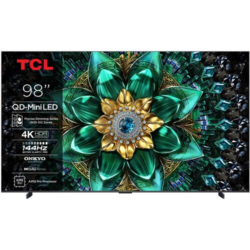 Tcl 98Q6C 4K QD-Mini LED TV z Google TV 248 cm (98") Cene