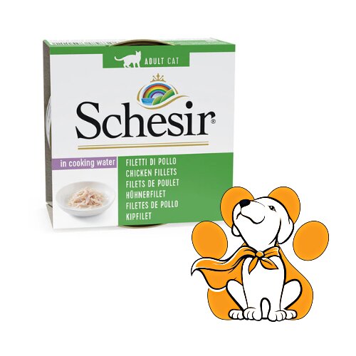 Schesir cat piletina u sopstvenom soku 85g Cene