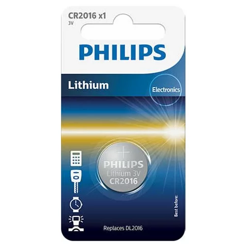 Philips baterija CR2016/01B