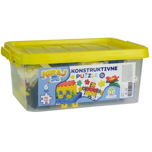AKSA EDU Igraj se konstruktivne puzzle 72 el. Cijene