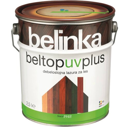 Belinka lazura za zaštitu drva belinka beltop uv plus (boja: crvene boje, 2,5 l) Cijene